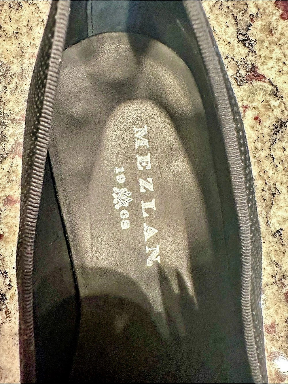 Mezlan 1968 Black Textured Bow Tuxedo Loafers Men’s Size 8M Made in Spain - Picture 7 of 11